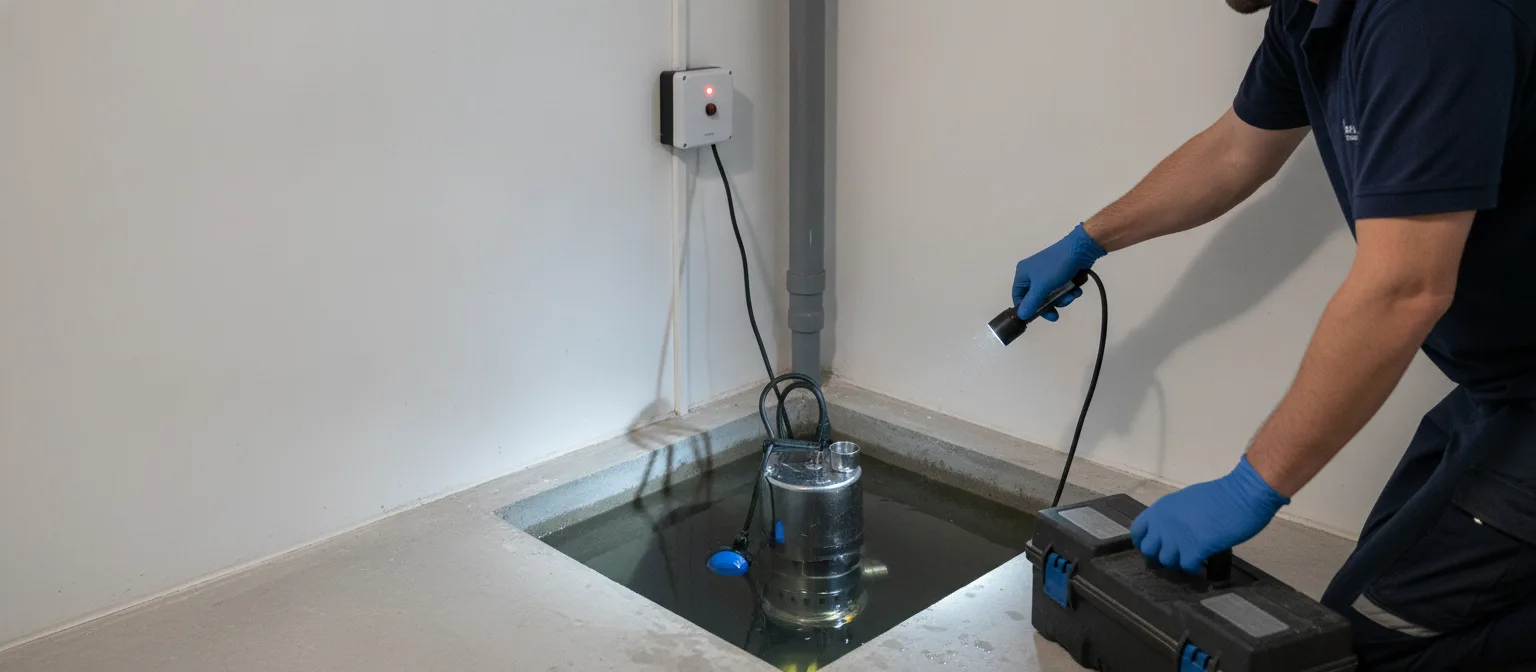 Dépannage pompe de relevage Herbignac – problème / diagnostic